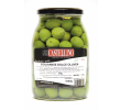 Castellino Siciliaanse groene olijven met pit dolce, pot 1 kg