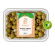 Bravour Essentials Groene olijven met knoflook, bak 925 gr