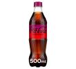 Coca-Cola Cola cherry zero sugar 50 cl per petfles, tray 12 flessen.