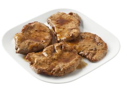 Gegaarde varkensfiletlap natriumarm, stuk 80 gr