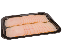 Gerookte kalkoenham, bak 500 gr