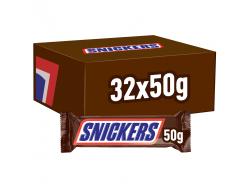 Candybar 50 gr per stuk, doosje 32 stuks.