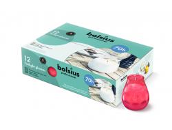 Kaars twilight fuchsia 70 branduren, doos 12 stuks