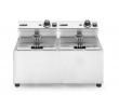 Hendi Friteuse mastercook 2 x 8 ltr 605 x 460 x 350 mm, per stuk