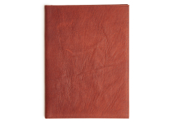 Menukaart tweeluik A5 brave Chestnut, per stuk