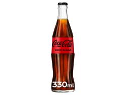 Cola zero sugar 33 cl per fles, krat 24 flessen