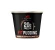 XXL fit Pudding duo vanille-choco high protein 200 gr per beker, tray 6 bekers