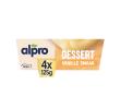 Alpro Soja dessert vanille 125 gr per cupje, tray 24 cupjes