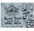 Bravour Essentials Black Tiger garnalen met kop 16/20 ASC, doosje 1 kg