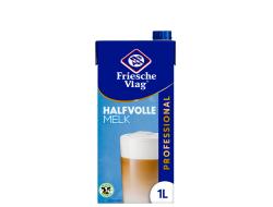 Halfvolle melk professional UHT, pak 1 ltr