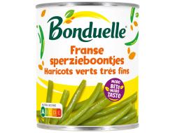 Extra stevige Franse sperziebonen 800 gr per blik, tray 6 blikken