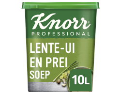 Lente-ui en Preisoep opbrengst 10 ltr, bus 1 kg