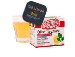 Groene thee citroen 1+19, pak 500 ml