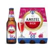 Amstel Rosébier 0,0% 30 cl per fles, krat 24 flessen.