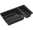 Meulendijks A-bak A20 (A14+1) zwart plastic, doos 500 stuks