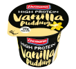 Ehrmann Pudding vanilla high protein 200 gr per beker, tray 8 bekers