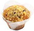 Baker & Baker Blueberry muffin vegan 12x110 gr per tray, doos 3 trays