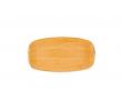 Churchill Oblong bord Stonecast Tangerine 355 x 189 mm, doos 6 stuks