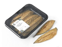 Gerookte makreelfilet naturel, stuk 1 kg