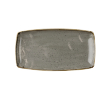 Churchill Oblong bord Stonecast Peppercorn Grey 295 x 140 mm, doos 12 stuks