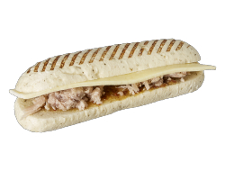 Panini pulled pork 171 gr per stuk, doos 16 stuks