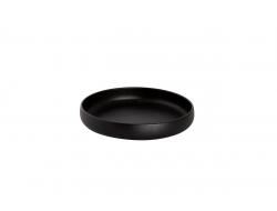 Bord diep 21 cm zwart Universe, doos 6 stuks