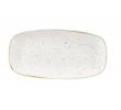 Churchill Oblong bord Stonecast Barley White 269 x 127 mm, doos 12 stuks