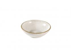 Kom Stonecast Barley White Ø 130 x H. 45 mm  260 ml, doos 12 stuks