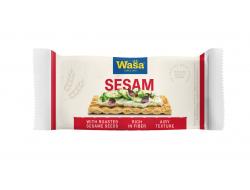 Knäckebröd sesam 13 gram per stuk, doos 120 stuks