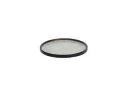 Bord Coco blauw Ø 190 mm, doos 6 stuks