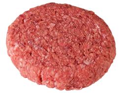 Rundvleeshamburger 180 gr per stuk, pak 6 stuks