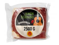 Serranoham ongesneden, stuk 2,5 kg