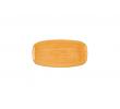 Churchill Oblong bord Stonecast Tangerine 298 x 153 mm, doos 12 stuks