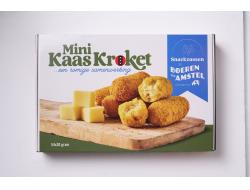 Mini kaas kroket 30 gr per stuk, doos 54 stuks