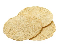 Pannenkoek naturel bulk 20 cm 100 gram per stuk, doos 80 stuks