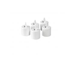 Moving flame warm wit herlaadbaar, doosje 5 stuks