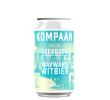 Kompaan Lefgozer Witbier 6% 33 cl per blik, doos 12 blikken