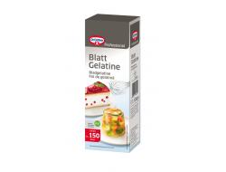 Gelatineblaadjes helder, pak 500 gr