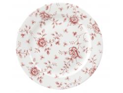 Bord Vintage Prints Cranberry Rose Chintz Ø 276 mm, doos 6 stuks