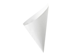 Puntzak K14 wit papier FSC, doos 5 kg