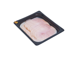 Slagersachterham BLK 1 ster gesneden, bakje 500 gr