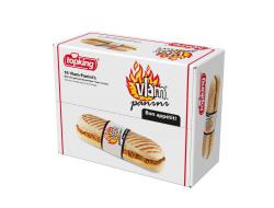 Vlam-Panini 210 gr per stuk, doos 10 stuks