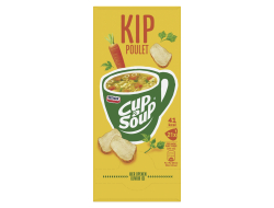 Cup-a-Soup kippensoep opbrengst 175 ml per zakje, doosje 21 zakjes