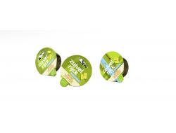Halfvolle koffiemelk biologisch 4% 7,5 gr per cupje, doos 200 cupjes