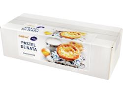 Pastel de nata 65 gr per stuk, doos 40 stuks