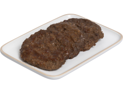 Hamburger rundvlees 1/6GN, bak 80 gr