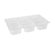 Poly Line Bak polycarbonaat 1/9 GN 1 ltr 10 cm, per stuk
