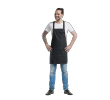 Chaud Devant Schort met zakken black denim 70x80 cm, per stuk