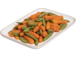 Wortel met peultjes 1/6GN, bak 400 gr