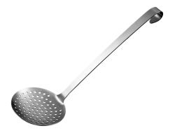 Schuimspaan rvs 10 cm, per stuk